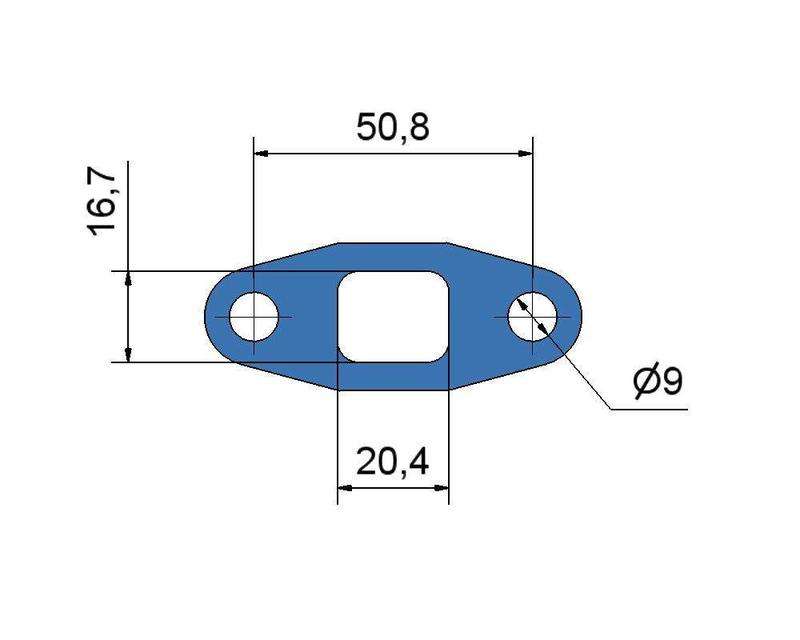 Комплект прокладок турбины Peugeot 2.5TD №2505047