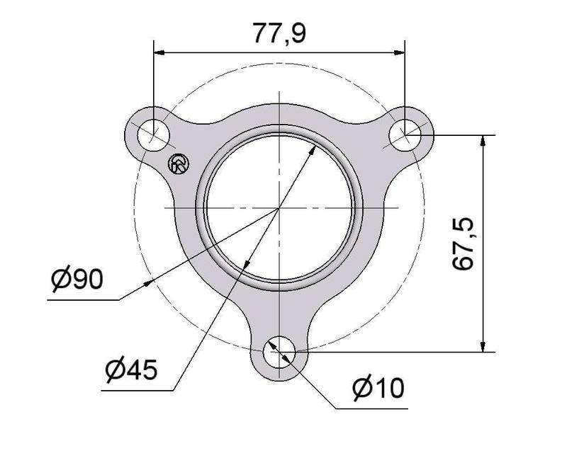 Комплект прокладок турбины Nissan 3.0D № 2505433