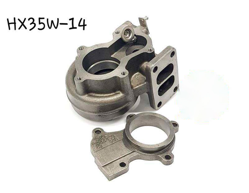 Коллектор Holset HX35W, чугунная часть турбины KT HX35W-14, TH-H026, Cummins 6BTAA 5.9L Коллектор Holset HX35W, чугунная часть турбины KT HX35W-14, TH-H026, Cummins 6BTAA 5.9L
