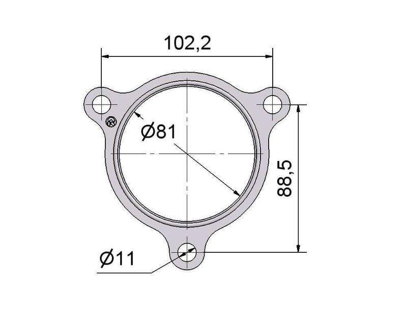 Комплект прокладок турбины Audi 1.8T № 2505297 Комплект прокладок турбины Audi 1.8T № 2505297
