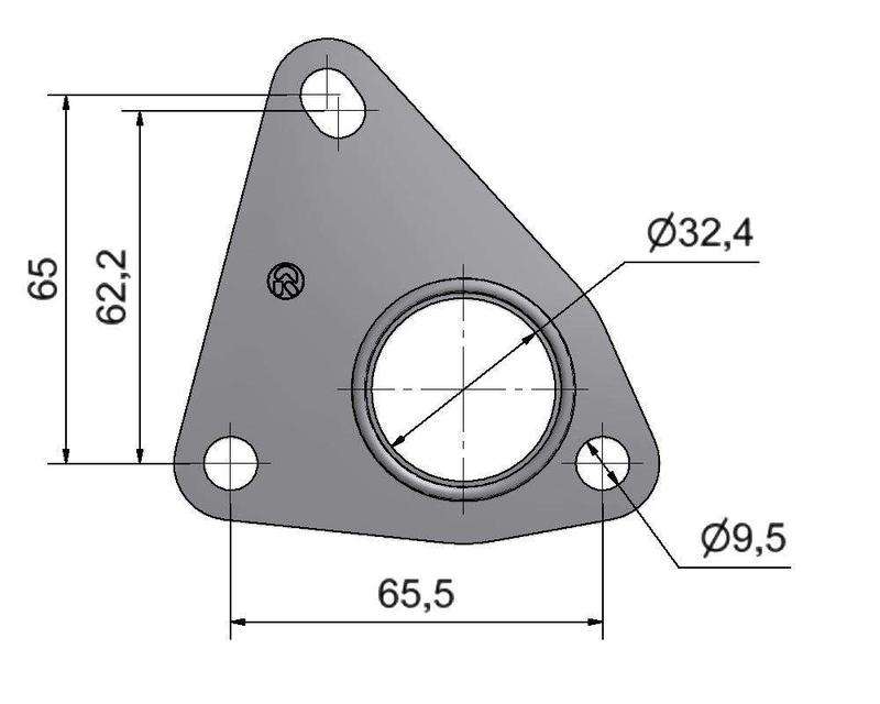 Комплект прокладок турбіни Renault 54359980029, 54359880012, 54359880029, 54359980012, 54359700012, 543597000 – фото