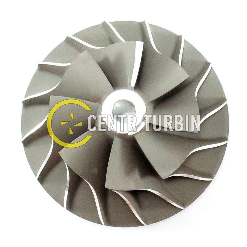 Колесо компрессора AM.HX60W-2, Holset, 4043310, 4042607, 4044336,  4044300, 3776677, 3776672,  3533098, 3528239, 3533988 - ООО 'Центр турбин' Колесо компрессора AM.HX60W-2, Holset, 4043310, 4042607, 4044336,  4044300, 3776677, 3776672,  3533098, 3528239, 3533988 – фото