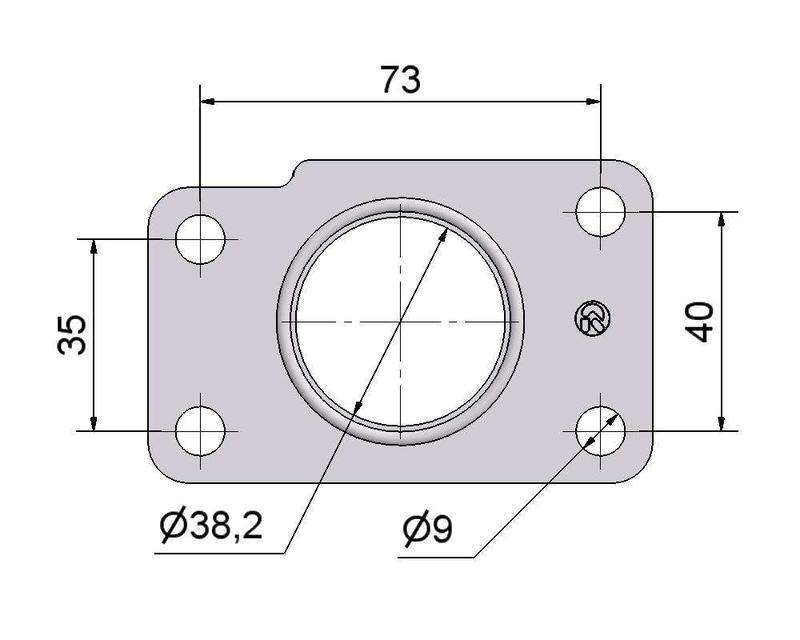 Комплект прокладок  турбіни № 2505296Iveco 2.3D, Fiat 2.3D – фото