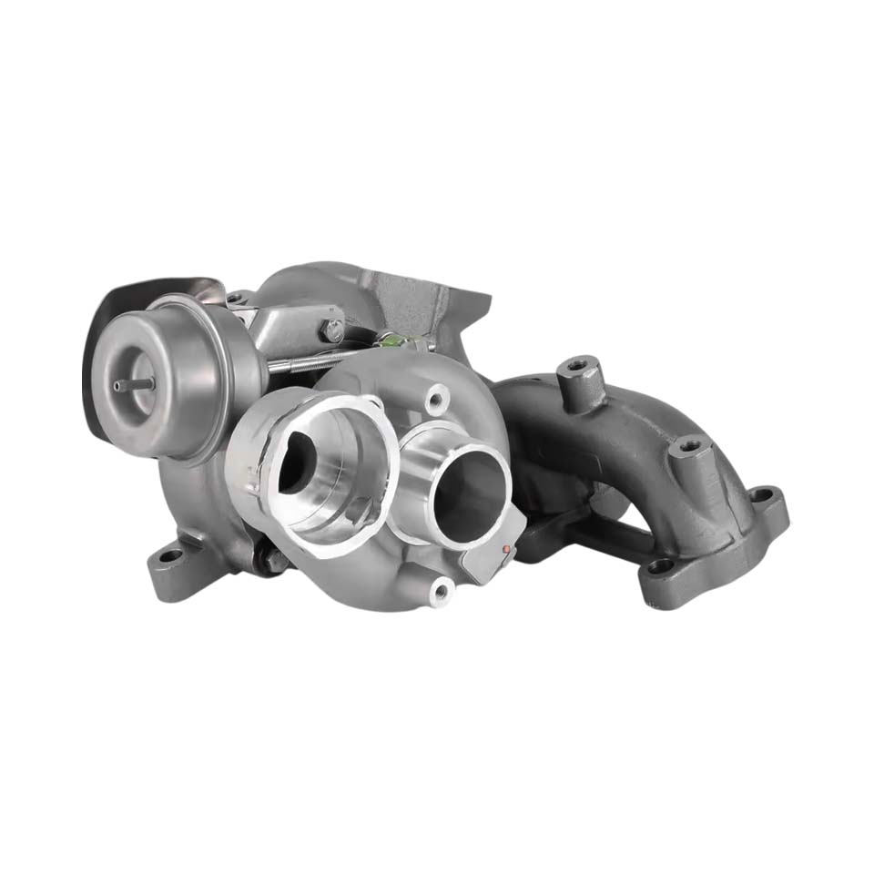 Новая турбина Volkswagen T5 Transporter 1.9 TDI DPF 102 HP, 54399880057, 54399700057, BV39A-0057, 3G253016F, 03G253010C – фото